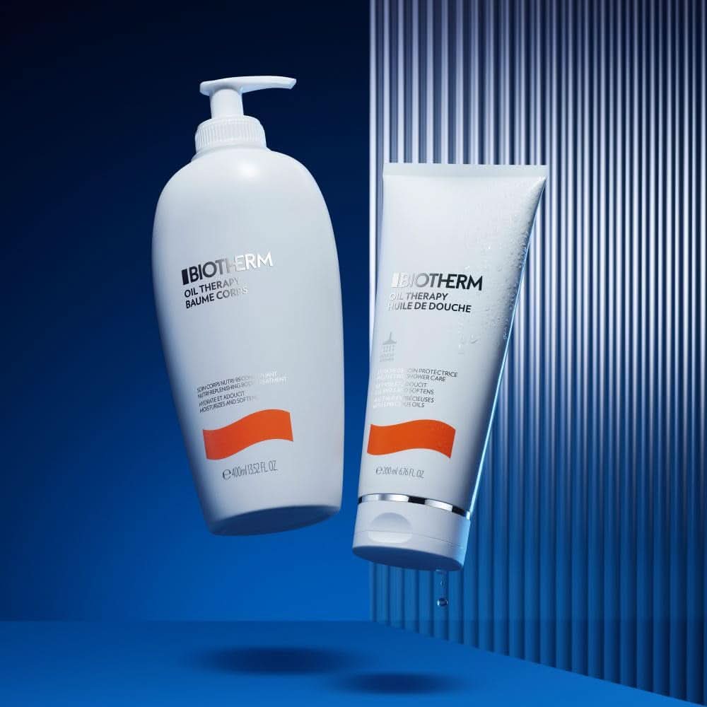 Biotherm Oil Therapy, loción corporal especial para pieles ásperas y secas, 400 ml Ducha y baño Naty Shop