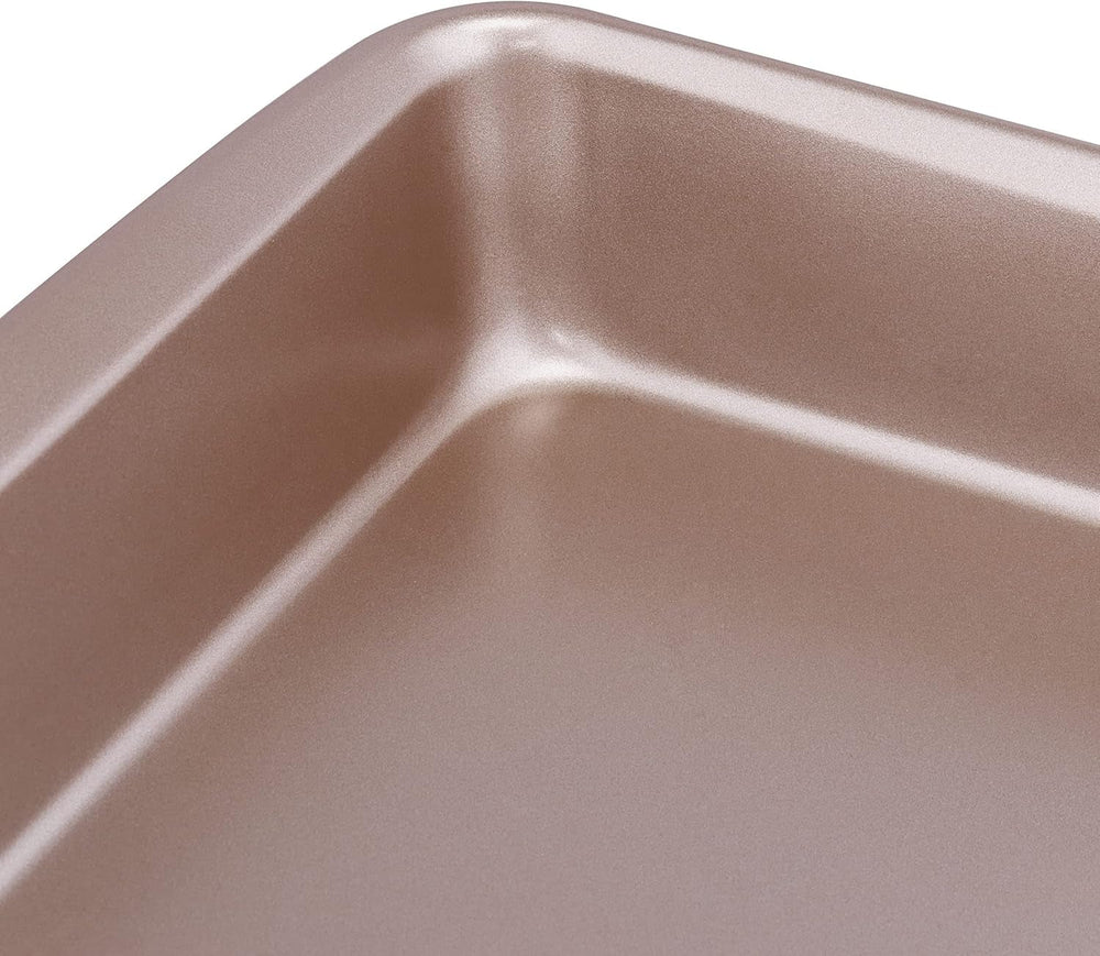 Molde para horno Relaxdays, antiadherente, 4 litros, acero al carbono, marrón Moldes y bandejas para horno Naty Shop