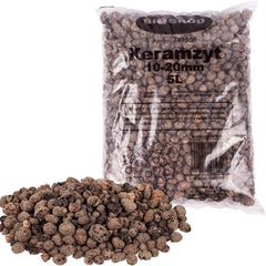 Brownin 749950 Keramsit - arcilla expandida 4 L, 10-20 mm, marrón