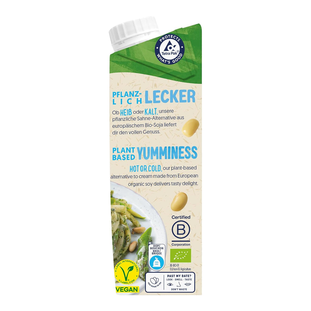 Alpro Bio Cooking Soja – Vegan Bio Kochcreme – 15 x 250 ml