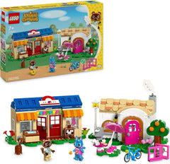 Set LEGO Animal Crossing Nook's Shop y Sophie's House, juguete creativo para niños con 2 minifiguras de la serie de videojuegos, regalo para niñas y niños a partir de 7 años 77050 Juegos de construcción Besuche den LEGO-Store Single