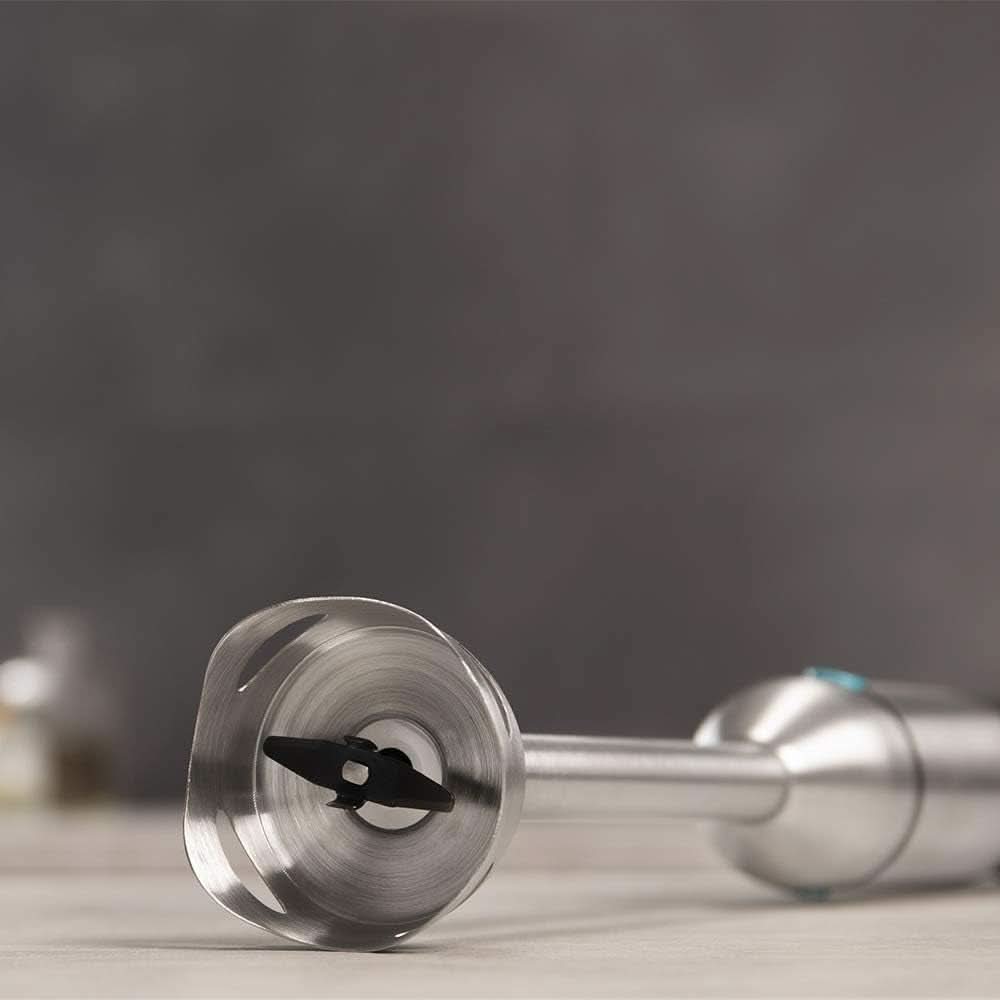 Cecotec Stabmixer Power Titanblack 1500 XL Perfectcream&Crush. 1500 W, Crossblades Technologie Mit 4-Klinge-Blättern Mit Schwarzer Titan-Beschichtung, Extralangem Fuß, Spritzschutz-Klingeneinsatz Mama si Copilul Naty Shop