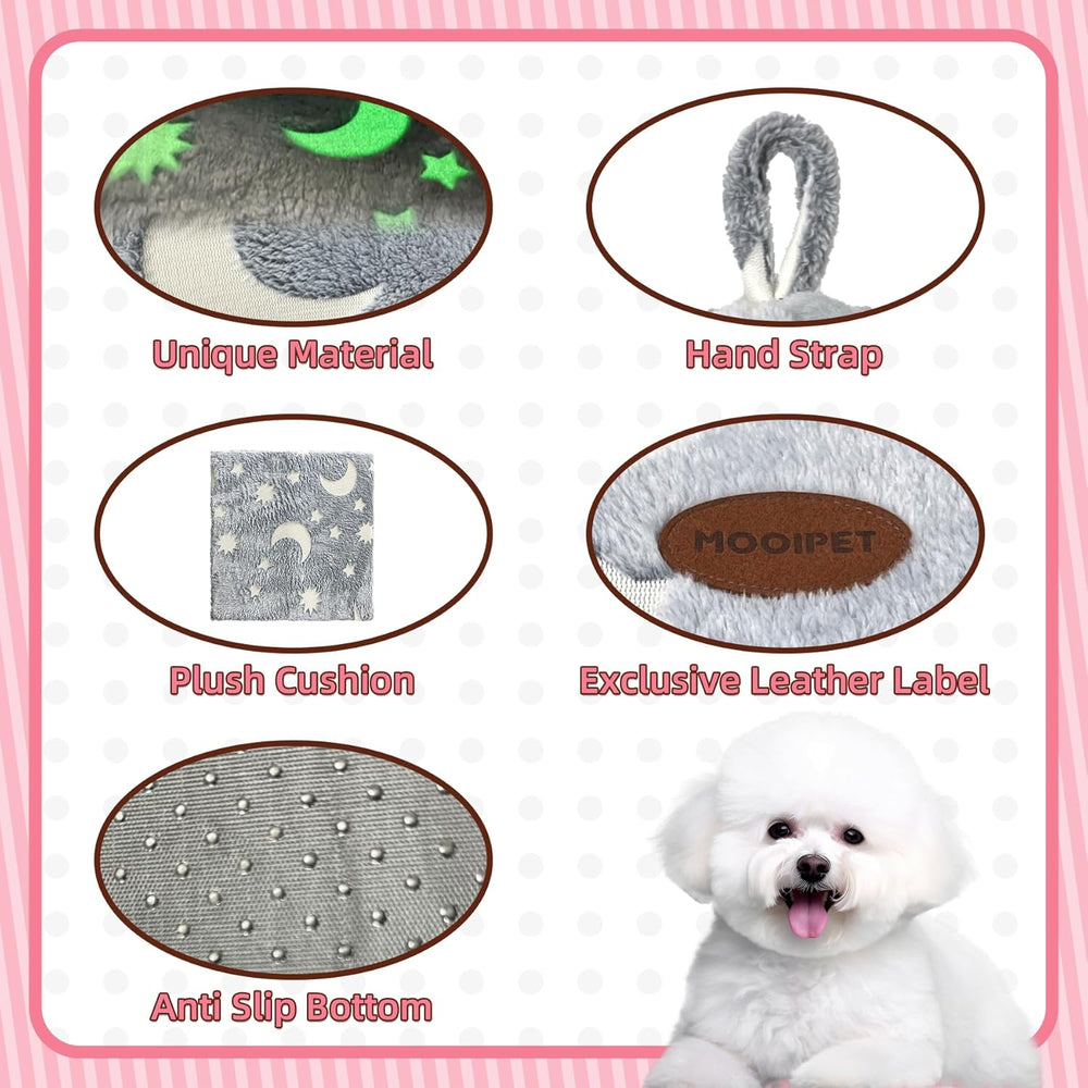 Katzenhöhle Plüsch Katzenhaus mit Waschbarem Kissen Faltbare Katzenzelt Höhle mit Handle Weiches und Warmes Katzenbett für Drinnen 33x33x35cm