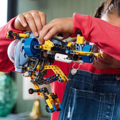 LEGO Technic Submarino Explorador de las Profundidades, Juguete de Construcción para Niños de 9 Años, Niños y Niñas, Ideas Creativas para Regalos de Cumpleaños, Vehículo para Construir con Hélices Giratorias, 42201 Juegos de Construcción Besuche den LEGO-Store