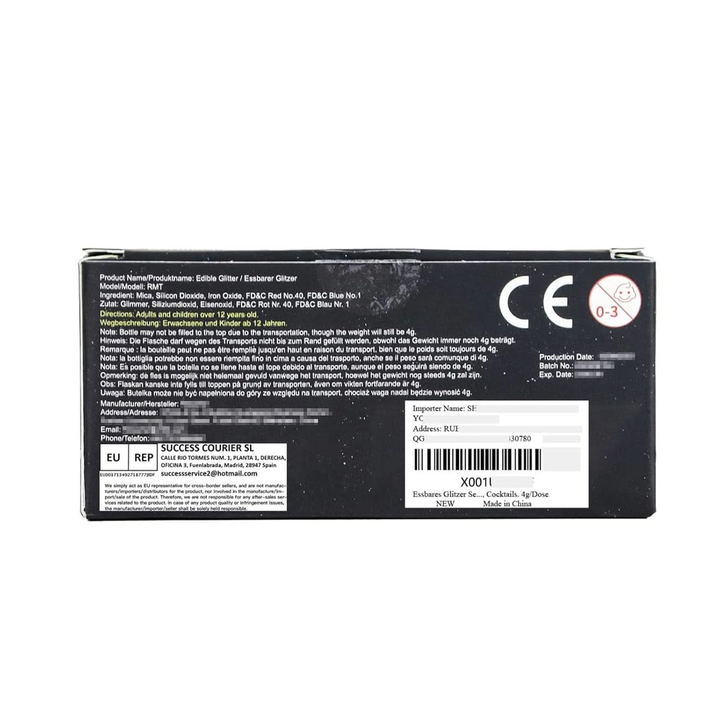 Glitter comestibil, diverse culori si cantitati Naty Shop