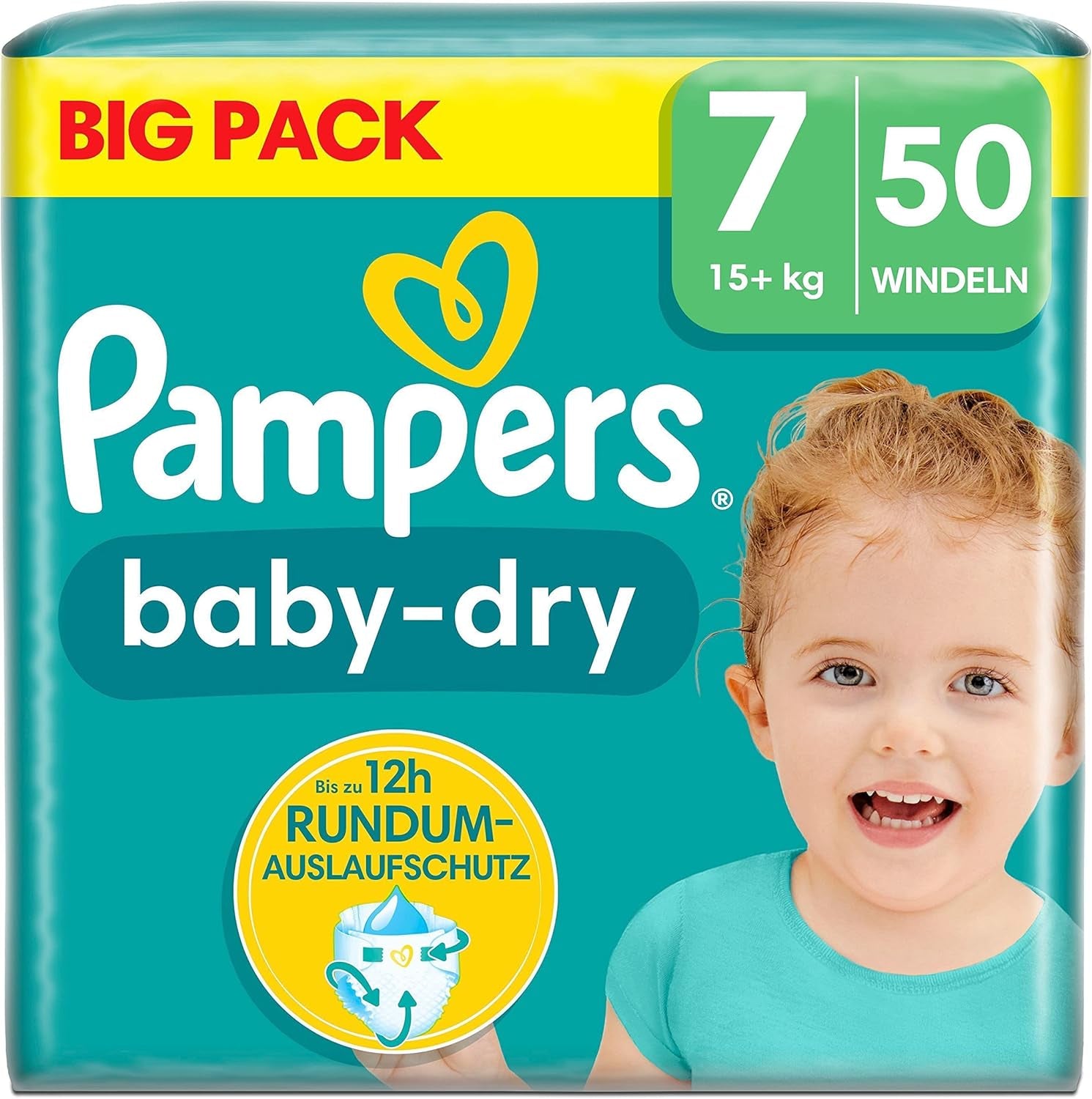 Pañales Pampers 81657566 Baby-Dry Pants, blanco
