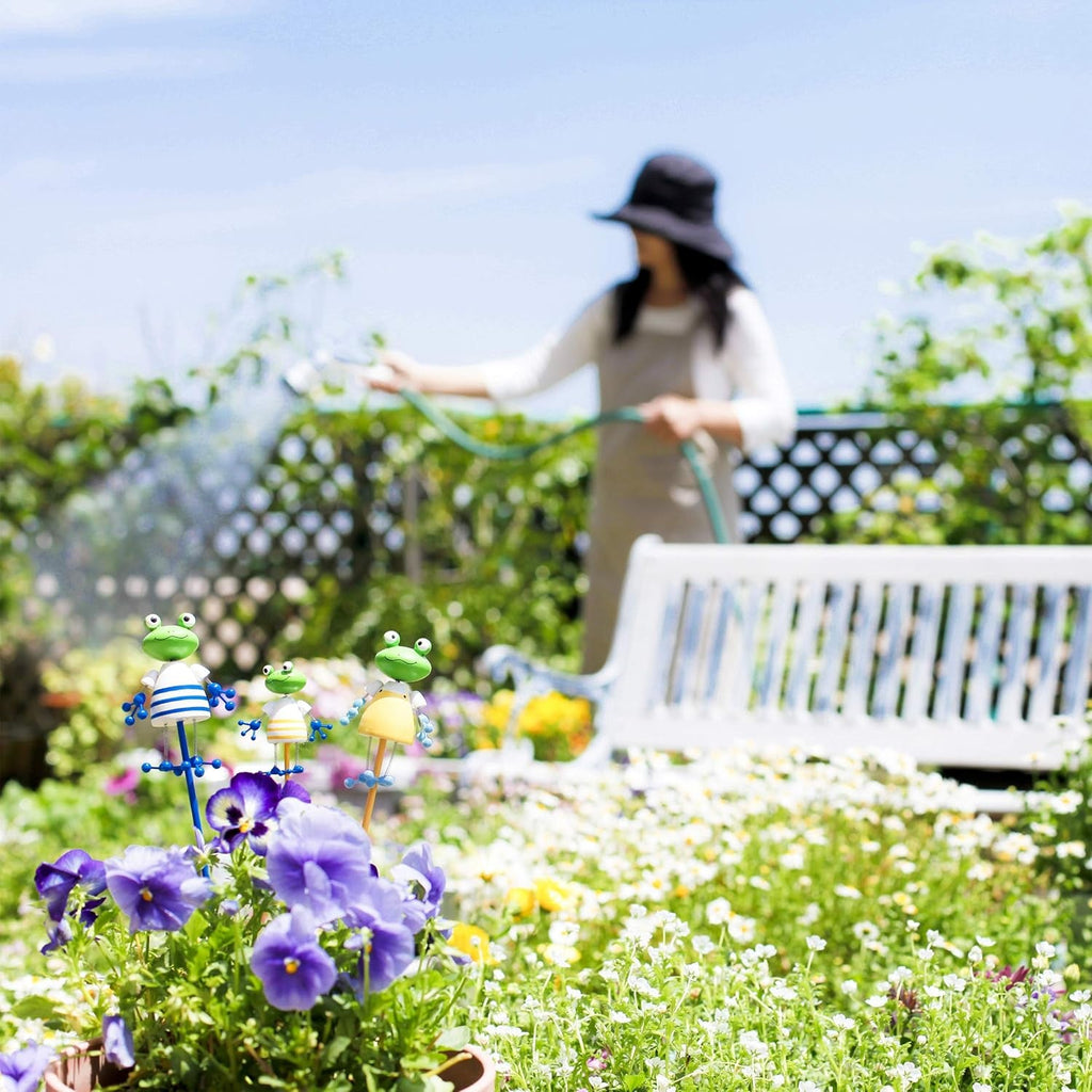 Cărucior furtun Relaxdays 45m, rolă mobilă pentru furtun de grădină și balcon, cu ghidaj pentru furtun, 76,5x44x41 cm, gri-galben