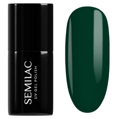 Esmalte de uñas UV Semilac Hybrid 309 Verde pino 7ml Colección Festive Wonder Colors