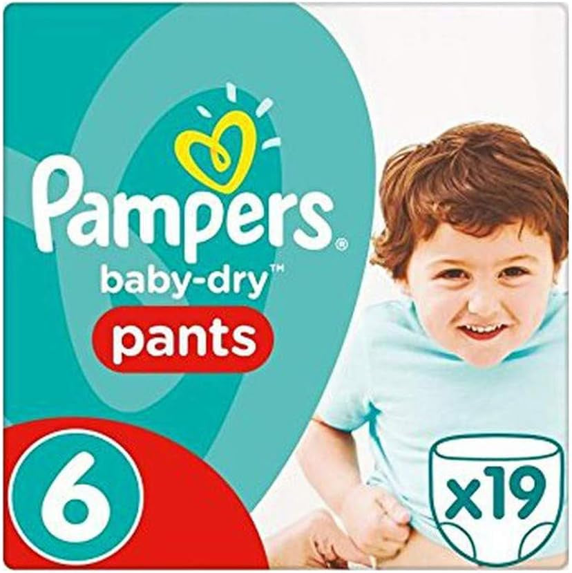 Pañales Pampers 81657566 Baby-Dry Pants, blanco