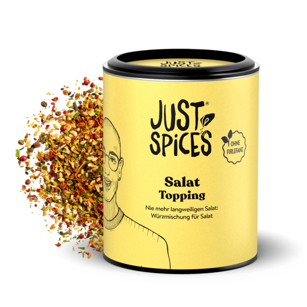 Just Spices Stullen Spice I Würze belegte Brote mit 13 leckeren Ingredient in einem Gewürzmix I Gewürzdose, 50 g
