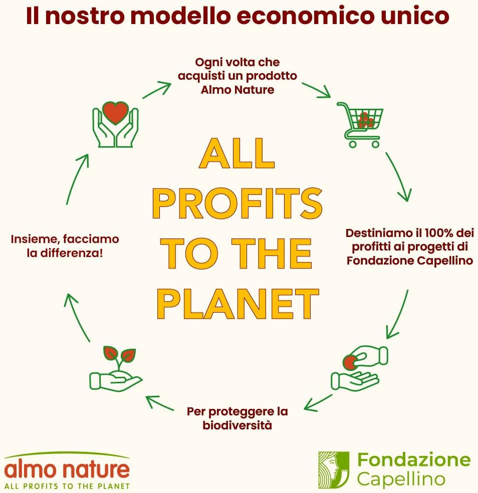 almo nature HFC Natural - Hrană umedă pentru pisici - cu pui - Calitate umană, Fără gluten, Monoproteină - 55g, pachet de 6