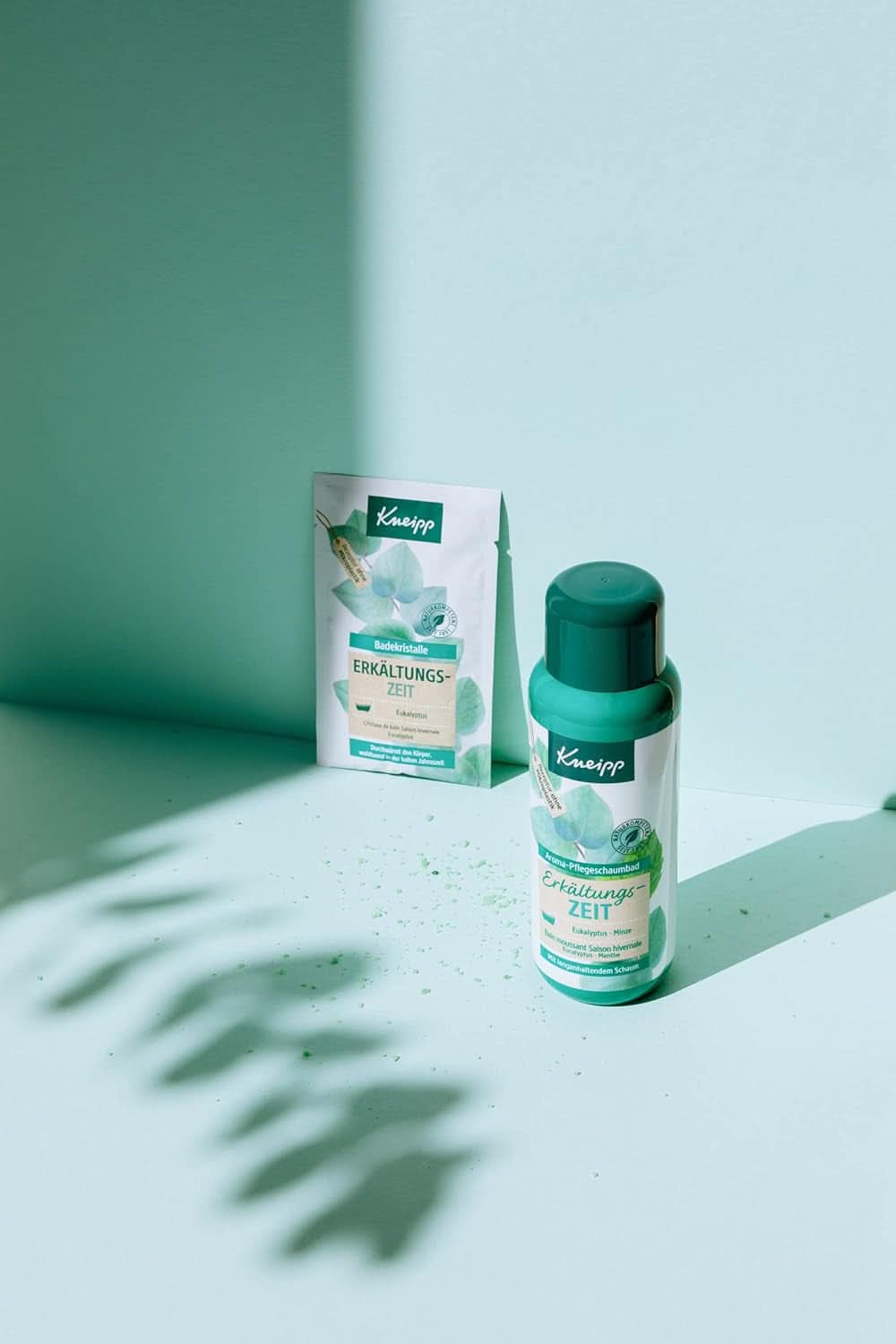 Kneipp Aroma Foam Bath Cold Season, aditivo para el baño con aceites esenciales naturales de eucalipto y menta, 400 ml Ducha y baño Naty Shop