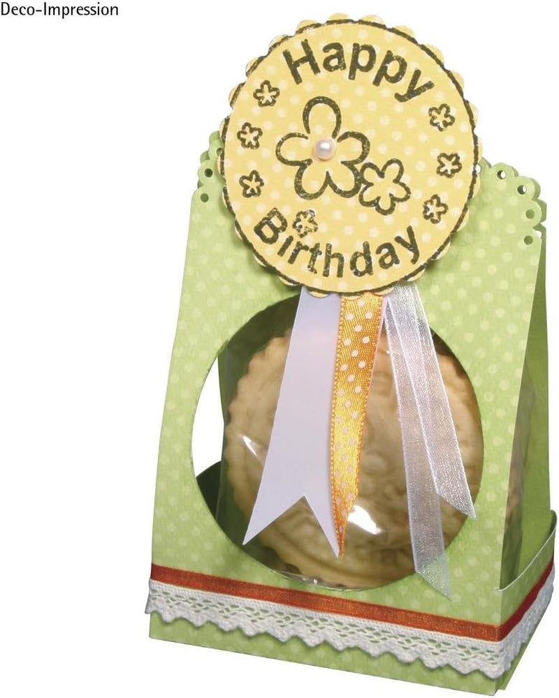 Rayher 28858000 Set de ștampile pentru fursecuri, 8 piese, cutie 1 set