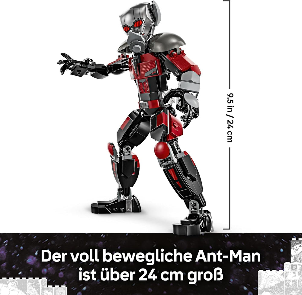 LEGO Marvel Captain America: Civil War Action Duel - Juego de superhéroes con 8 minifiguras - Juego de construcción y juego de aviones de juguete - Regalo para niños y niñas 76314 Juegos de construcción Besuche den LEGO-Store