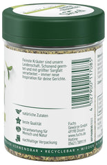 Fuchs Gewürze - Bohnenkraut gerebelt - ideal para Gemüsegerichte, Bohnengerichte oder Eintöpfe - ingredientes naturales - 20 g en wiederverwendbarer, recyclebarer Dosis