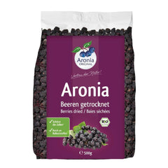 Aronia ORIGINAL, Fructe de aronia deshidratate, fără conservanți, fără zahăr adăugat, 500 grame Produse deshidratate Naty Shop 500 grame