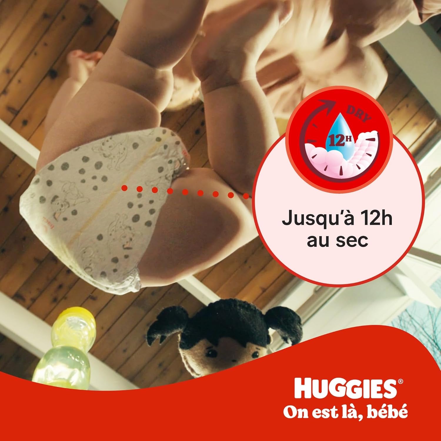 Huggies Pañales para bebé Little Movers, diseño de Disney, tamaño 5, 126 unidades (3 x 42), caja mensual