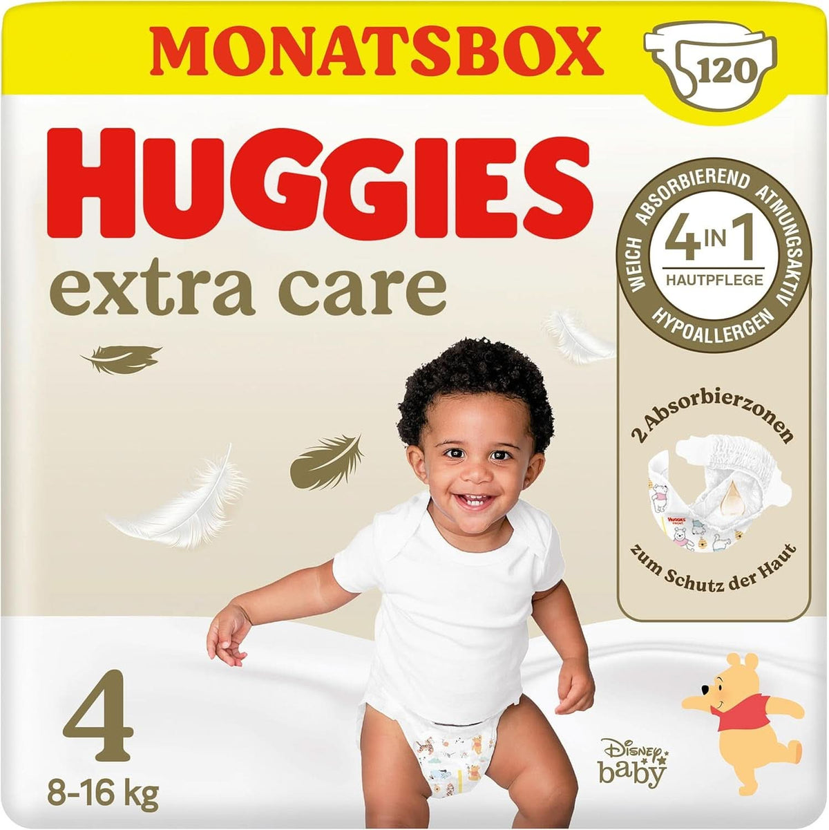 Huggies Pañales Bebé Diseño Disney Varios Tamaños Naty Shop Caja Mensual Madre y Bebé Tamaño 4