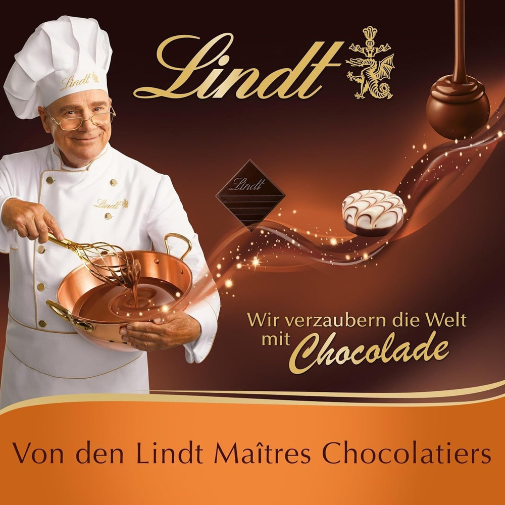 Lindt Schokolade - PATISSERIE Mousse Au Chocolat | 6X110G | Backmischung Für 4 Porciones Fluffige Mousse Al Cioccolato Aus Finester Schokolade | pastelería | Mezcla posterior | Mezcla Schokoladengeschenk para hornear y cocinar Naty Shop