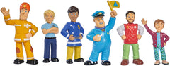 Simba 109252538 - Set Figuras Sam El Bombero, 6 Piezas, 2 Surtidos, Solo Incluye Una Versión, Muñecos De 5-7cm, A Partir De 3 Años Figuras De Acción Naty Shop