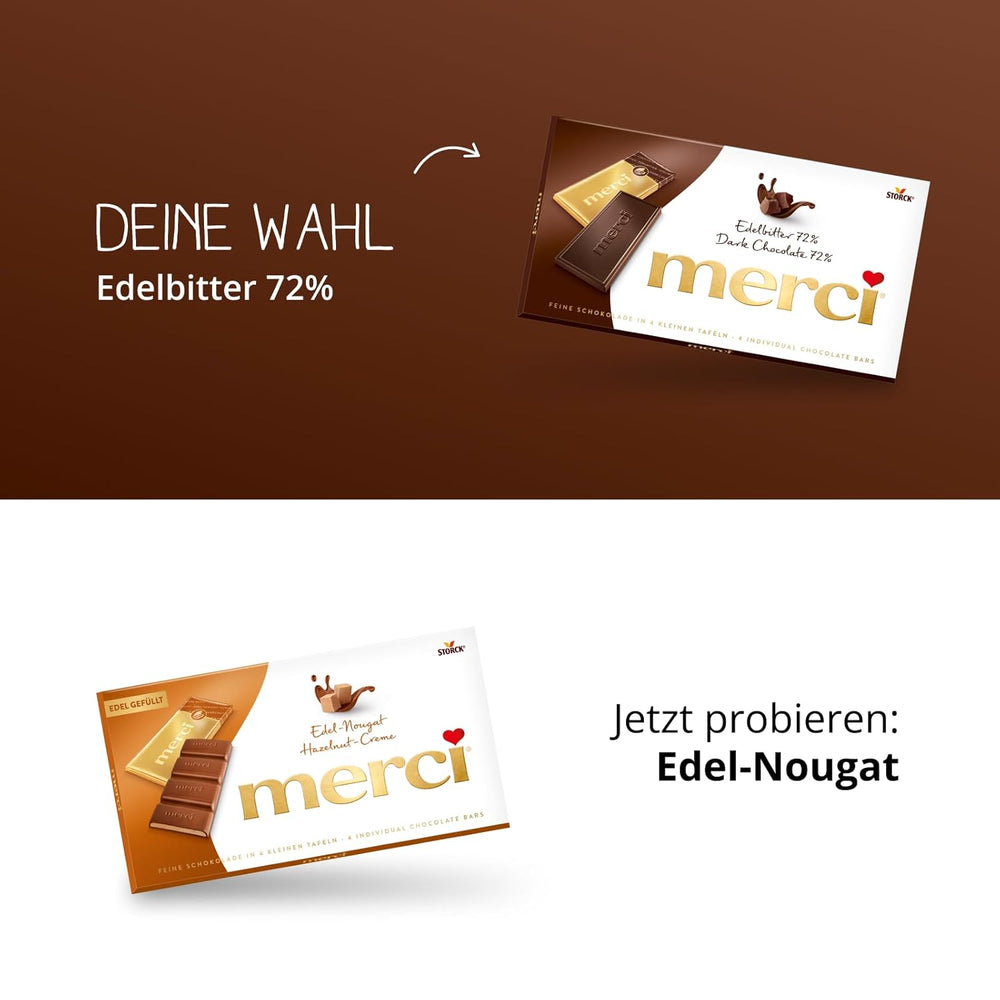 Barras de chocolate negro 72% – 5 x 100 g – Los mejores cuadrados de chocolate negro – Chocolate envuelto en lámina de oro