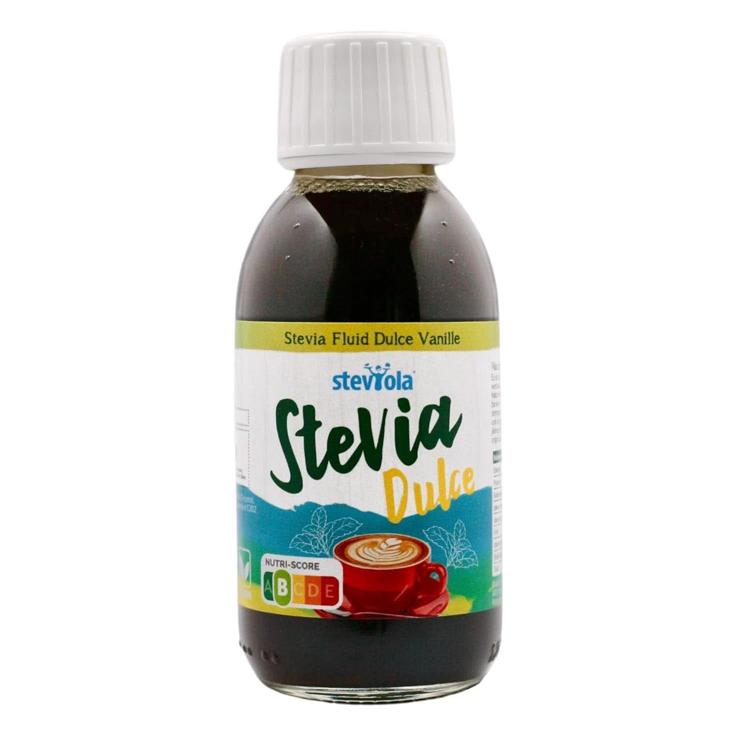 Steviola Stevia Fluid aromă de cireșe fructate, 125 ml Indulcitori Naty Shop 125 ml Vanilie Dulce