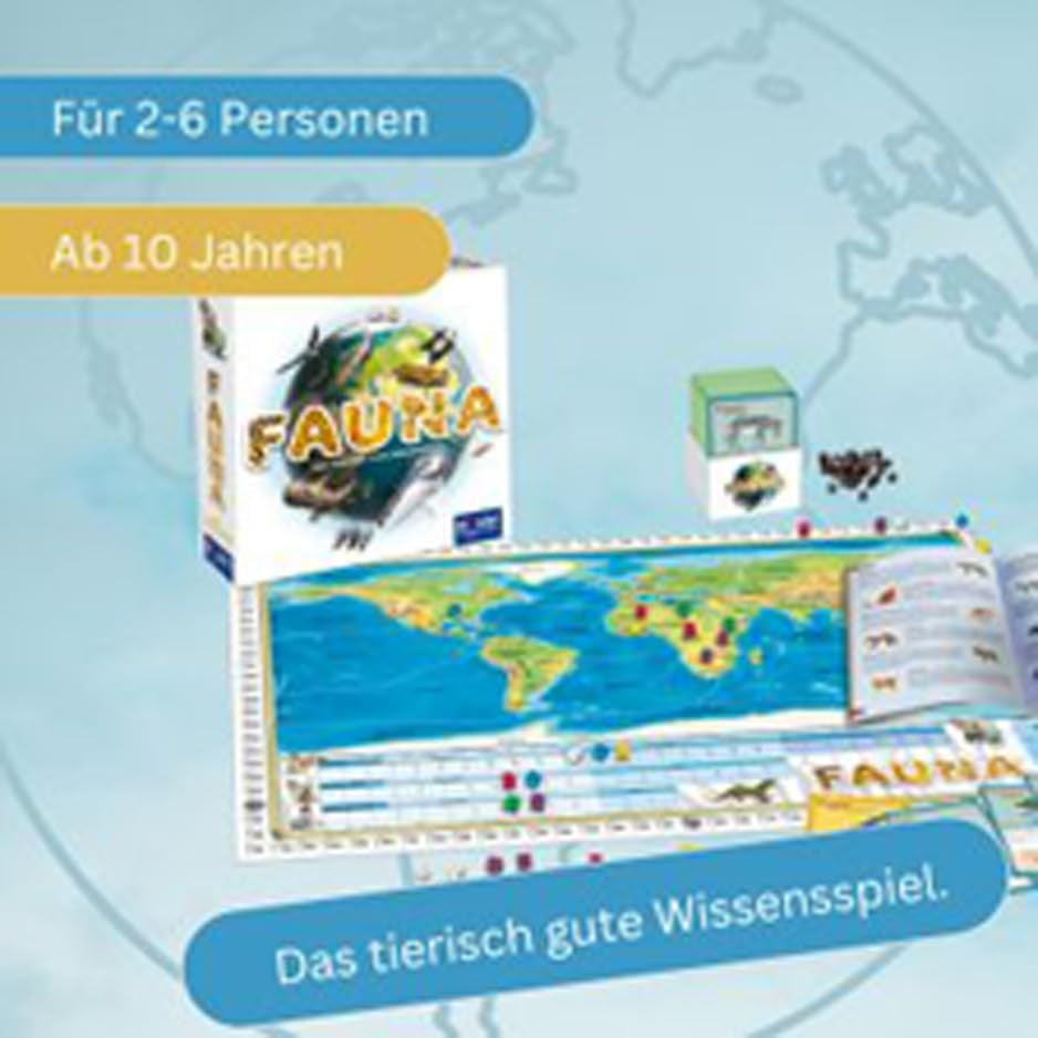 juego de mesa de fauna