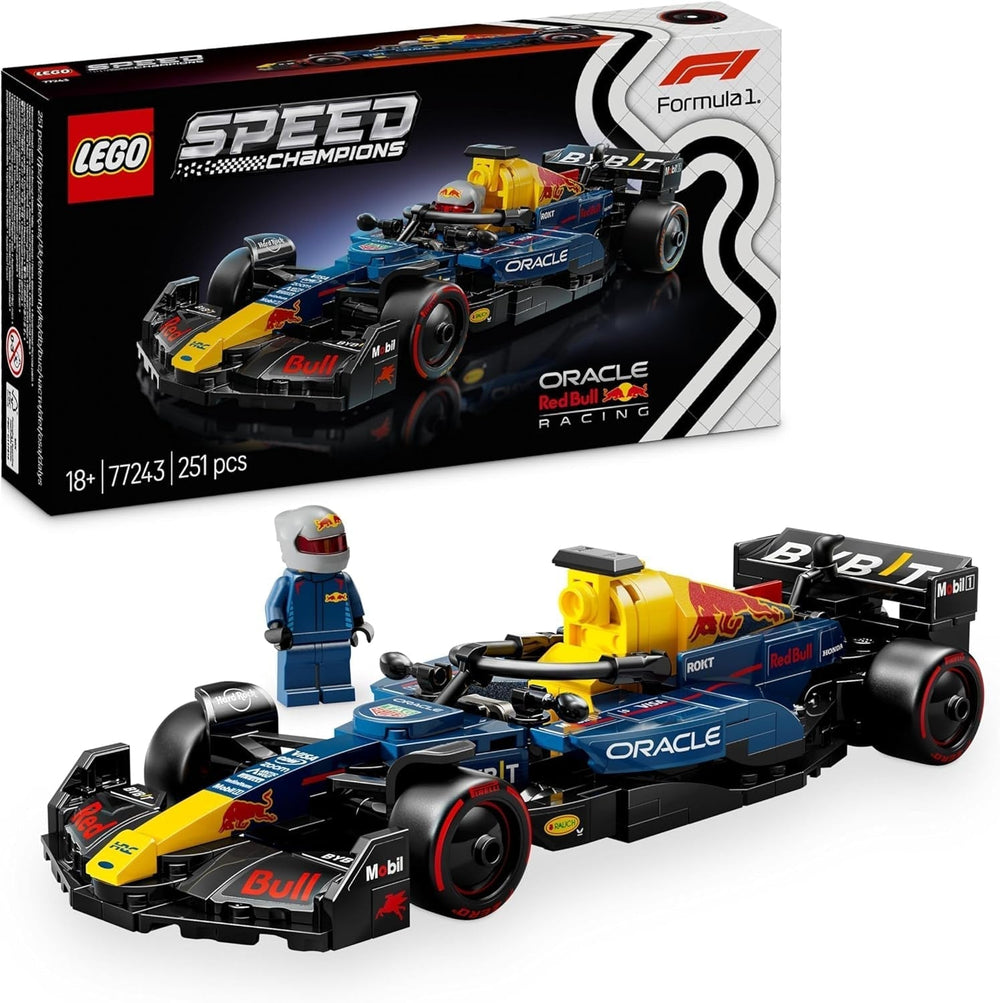 LEGO Speed Champions Coche de carreras Mercedes-Amg F1 W15 - Minifigura de juguete de Fórmula 1 - Modelo de coche coleccionable y para construir - Regalo para niños y niñas mayores de 10 años o fanáticos adultos 77244 Besuche den LEGO-Store Building Sets Oracle Red Bull Racing Rb20 F1 Race Car 77243