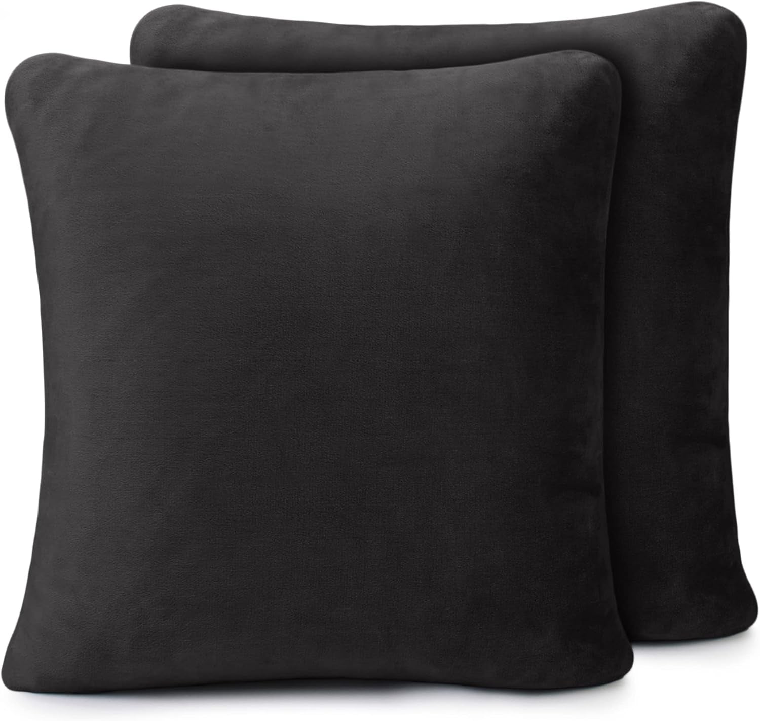 Amago - Pătură confortabilă, aspect cașmir, 220 X 240 Cm - antracit Paturi si Cuverturi Amago Negru Husă de pernă 50 X 50 Cm, 2 bucăți