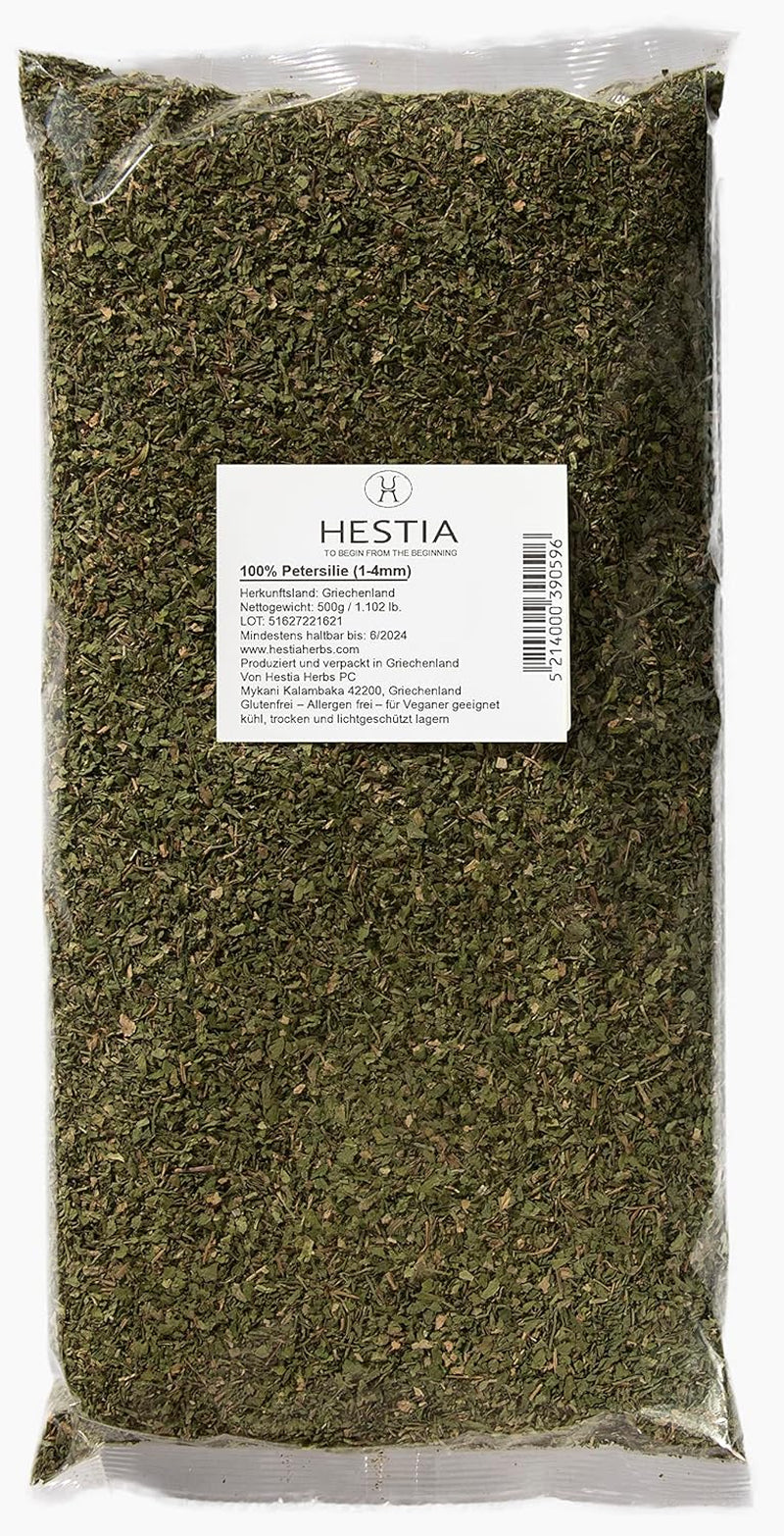 Hestia Herbs Griechischer getrechtenter Orégano 500 g, Libre de alérgenos – Vegano – Libre de GVO