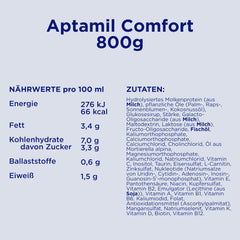Aptamil Comfort - Fórmula especial desde el nacimiento - 1 x 800 g