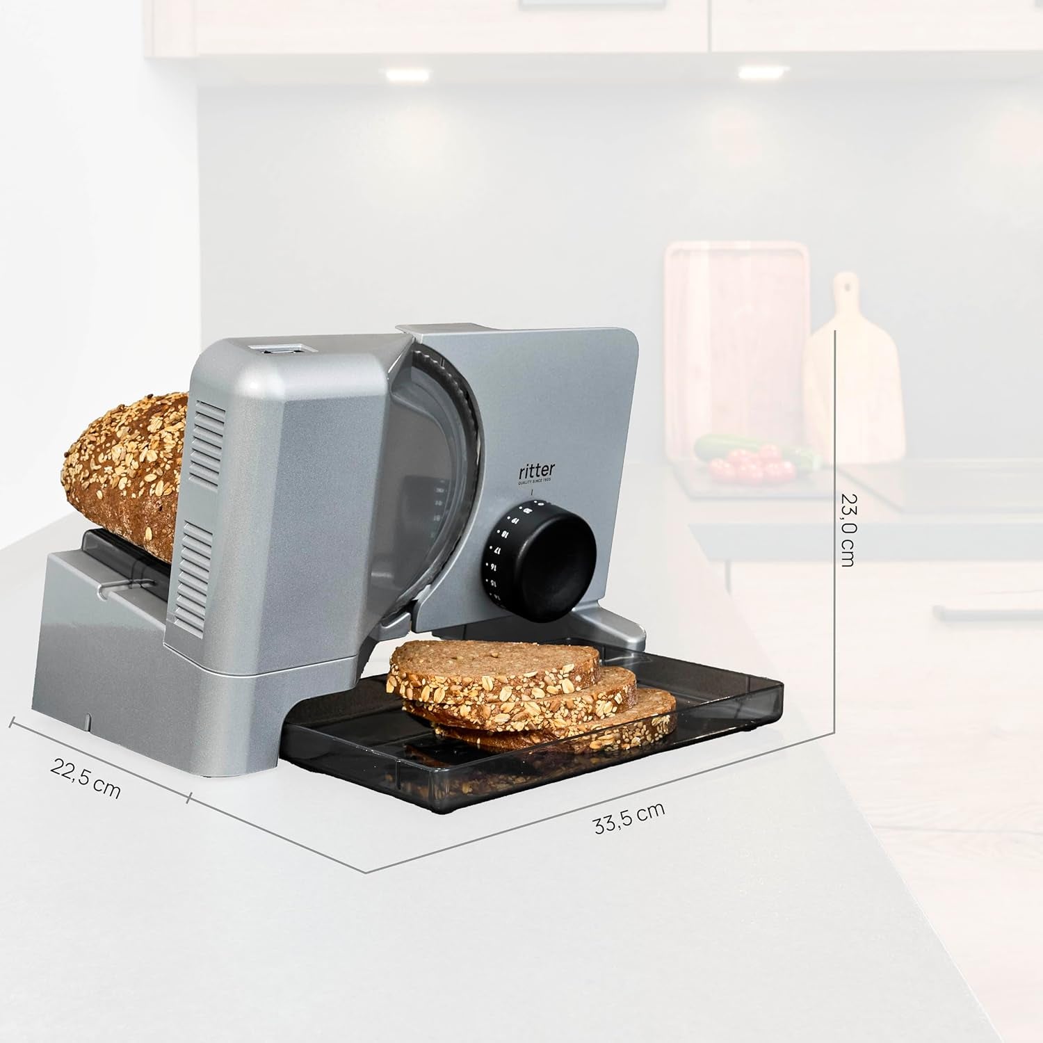 Ritter E 16 Cortadora eléctrica multifuncional Rasnites y Rebanadoras Naty Shop