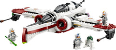 LEGO Star Wars 75402 Caza estelar ARC-170, juguete con 4 minifiguras, incluido el piloto clon y el droide R4-P44, artículo de colección, regalo para fans de La Venganza de los Sith y juegos de construcción para niños y niñas a partir de 9 años Beuche den LEGO-Store