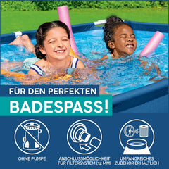 Piscina 2,59m x 1,70m x 61cm / 8'6" x 67" x 24"