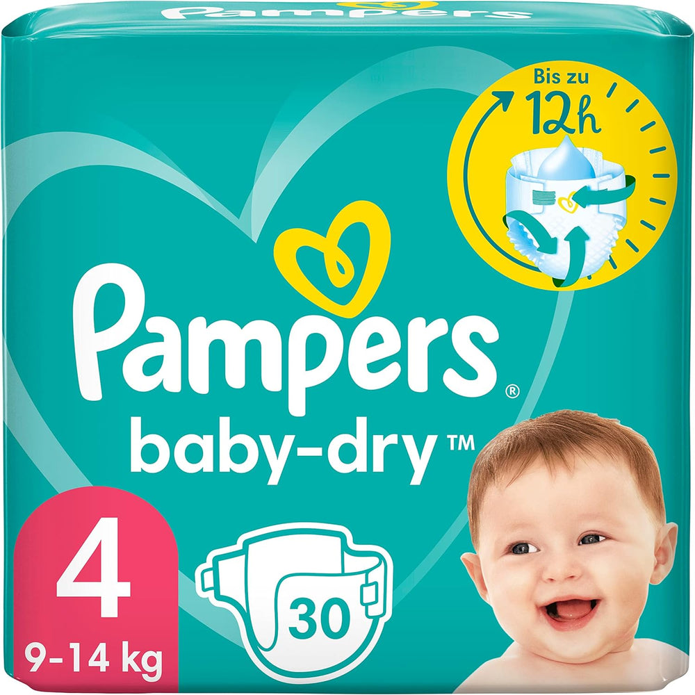 Pampers (versión antigua), bragas, talla 4, 9 kg-15 kg, paquete de tres (1 x 88 pañales)