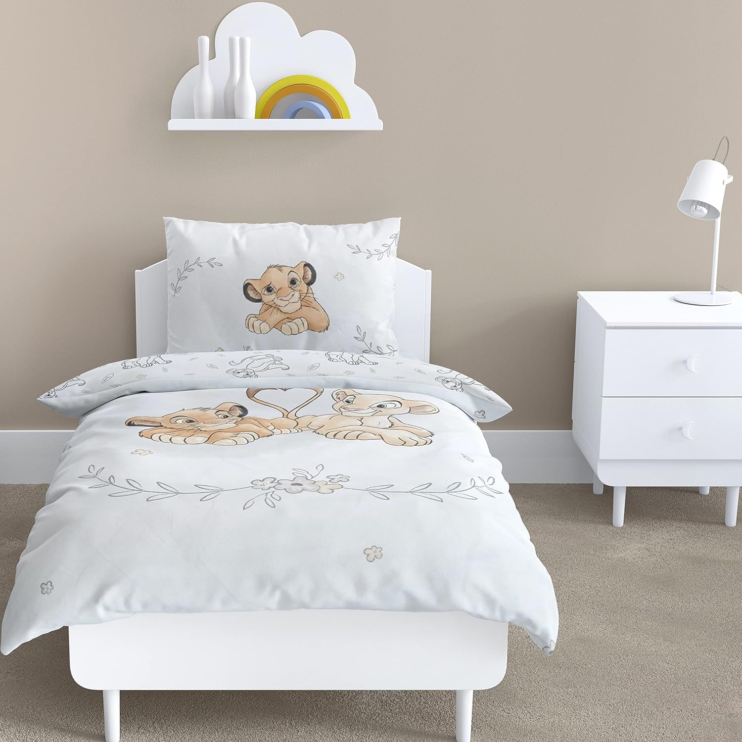 Lenjerie de pat pentru copii, Simba, Regele Leu Lenjerie de pat - copii Naty Shop