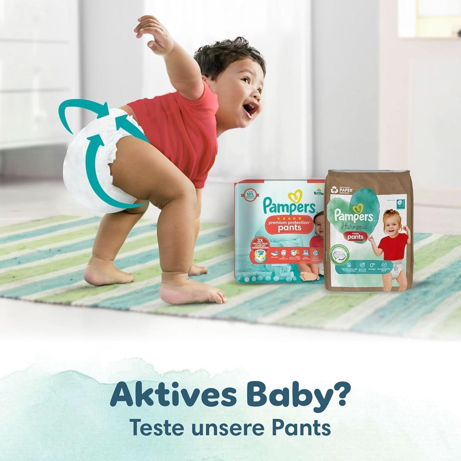 Set de pañales para bebé Pampers Harmonie talla 5 (11-16 kg), 304 piezas Madre e Hijo Naty Shop