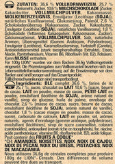Cereal de desayuno churro triple crujiente con chocolate con leche y caramelo salado, contenido integral 36%, paquete de 8 (8x300g)