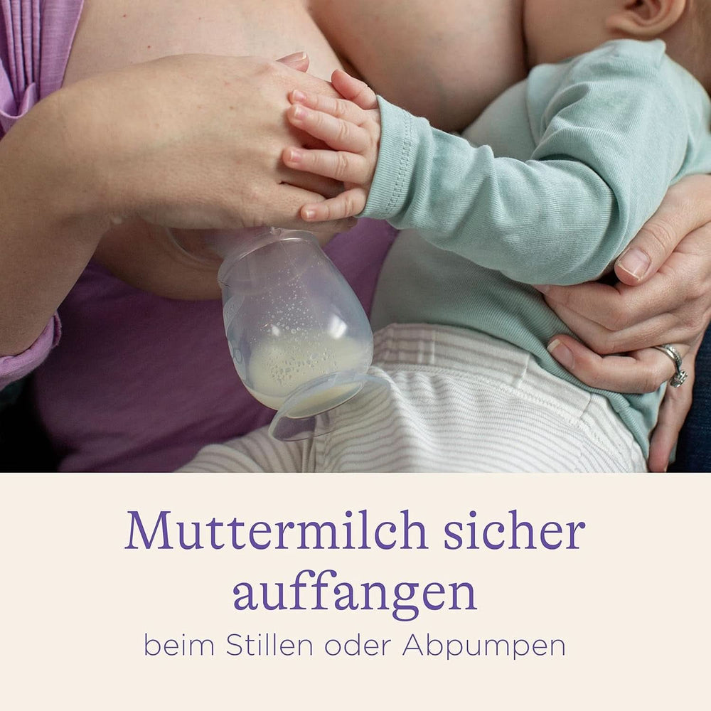 Lansinoh Silikon Milchpumpe & Muttermilchauffänger - Angenehmes & Extrem Weiches Silikon - Rettet Jeden Tropfen Muttermilch - Alternative Zu Milchauffangschalen, 1 Stück (1Er Pack) Accesorios Alimentación y lactancia Bebe Naty Shop