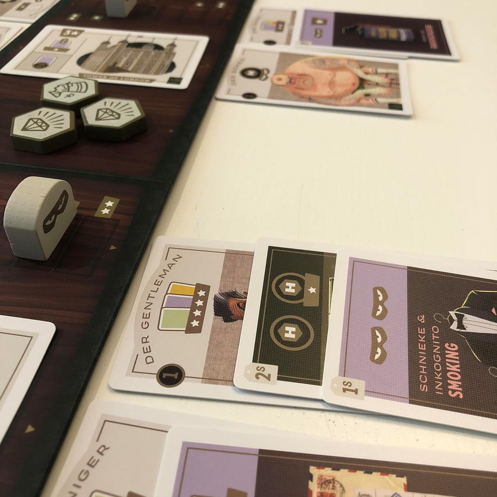 Juegos Feuerland Spiele Caper Europe, 216 mm x 216 mm x 70 mm, neutro/clásico (negro, blanco, gris)