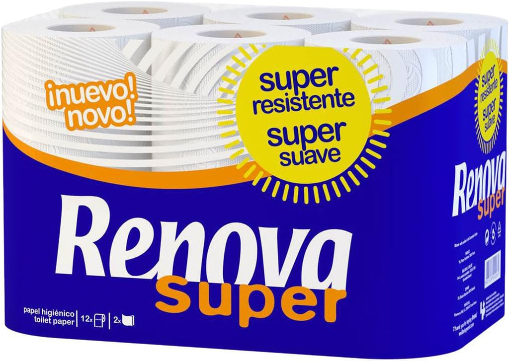 Hârtie igienică Renova Super White - 12 role