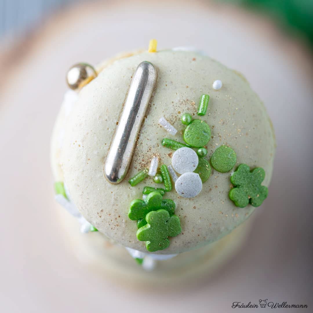 Super Streusel, Lucky Charms, Sprinkles de Azúcar Verde, 90 gramos Sprinkles Naty Shop