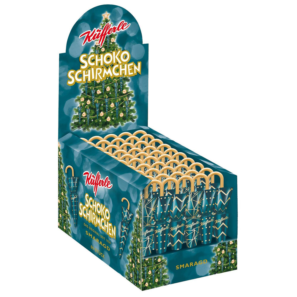 Sombras de chocolate Küfferle Polar Silver 810g (60 piezas)