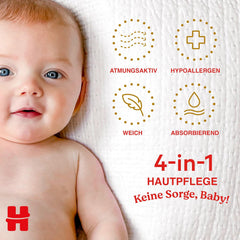 Pañales para recién nacido Huggies, talla 2, 116 pañales (2 x 58), caja de medio mes