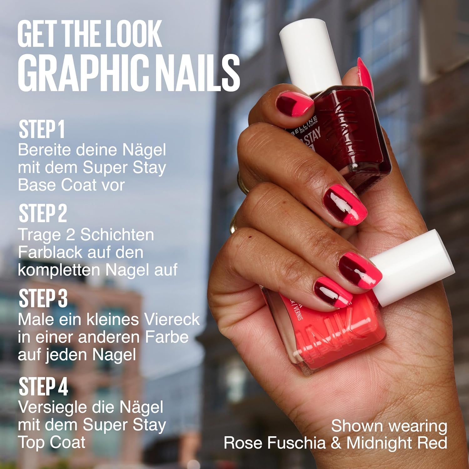 Maybelline New York Super Stay Ink Bonder 946 High Tide - esmalte de uñas de larga duración para uñas fuertes y color intenso, 12,3 ml