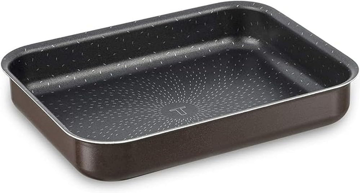 Tefal J1600502 Success Flach Mini Backofen Aluminio Schwarz 19X25 X 4,2 Cm Moldes y bandejas para repostería Naty Shop