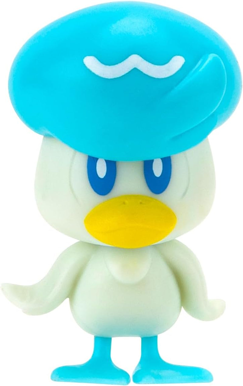 Pokémon PKW3402 - Multipack de figuras de batalla - Pack de 4 con Pikachu, Croc, Kwaks, Felori, figuras oficiales detalladas, 5 cm cada una Figuras de acción Naty Shop