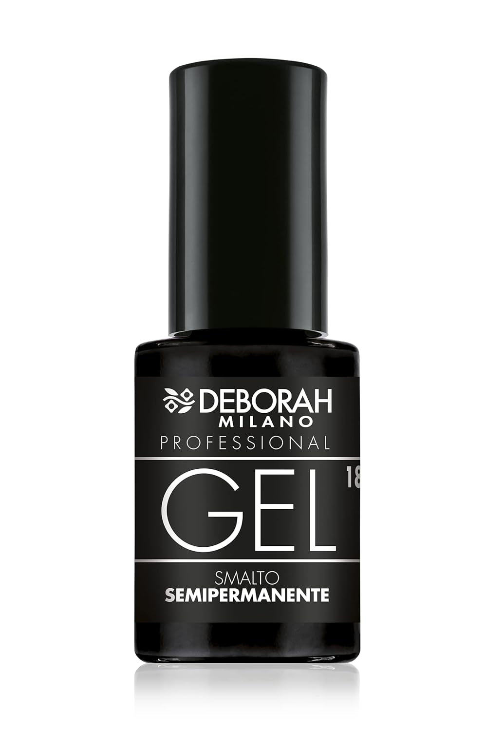 Esmalte de uñas semipermanente Milano Professional, núm. 21 Borgoña, efecto voluminizador, duradero, para uñas intensas y brillantes, 4,5 ml