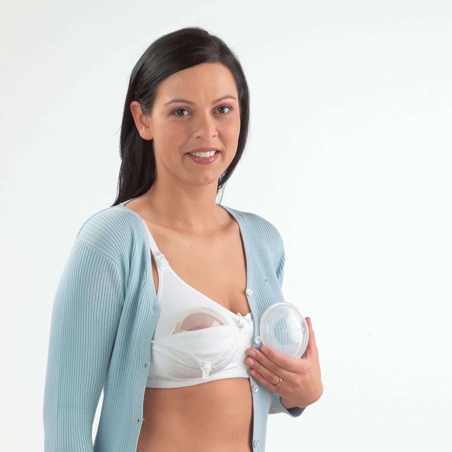 Medela Conchas Recolectoras de Leche - BPA-, Fabricadas en silicona suave y flexible, Incluye 2 uds Accesorios Alimentación y Lactancia Bebe Naty Shop