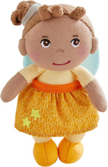 HABA Înger Păzitor Holly – Păpușă din material textil pufoasă (15 cm), cadou perfect de bun venit pentru bebeluși și copii mici – Lavabilă la 30 °C – 2011871001